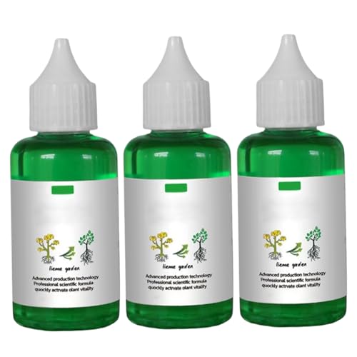 Pflanzenwurzelstimulator, 3 Flaschenwurzelung, 50 ml Wurzelhormon für Stecklinge Anlagenaktivierung Flüssigkeitslösung Pflanzenwurzelstimulator, 3 Flaschenwurzelung, 50 ml Wurzelhormon für Stecklinge Anlagenaktivierung Flüssigkeitslösung von Peosaard