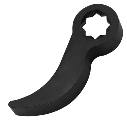 Pry-Stangenschlüsseladapterkopf, Hochleistungskrähen-Stangenadapter, Fit 1/2-Kratcheten, Kohlenstoffstahl-Halbwellenentfernungswerkzeug für enge Räume, Indizierung PRY von Peosaard