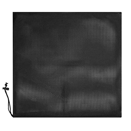 Pumpe Mesk -Beutel, Pumpen -Barrier -Bag -Teich biologischer Filter Schwarzes Großgitter Medien für Teich 45 x 45 cm, Filter von Peosaard