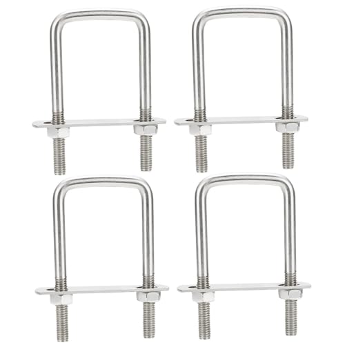 Quadratische U-Schrauben 2 Zoll breit, 4pcs Quadrat U-Bolzen, M8 70x110 mm Edelstahl rechter Winterwinkel 3 Zoll breit für die Installation ist eine stabile Peitschenhalterung, 2 Quadratische U-Schrauben 2 Zoll breit, 4pcs Quadrat U-Bolzen, M8 70x110 mm Edelstahl rechter Winterwinkel 3 Zoll breit für die Installation ist eine stabile Peitschenhalterung, 2 von Peosaard