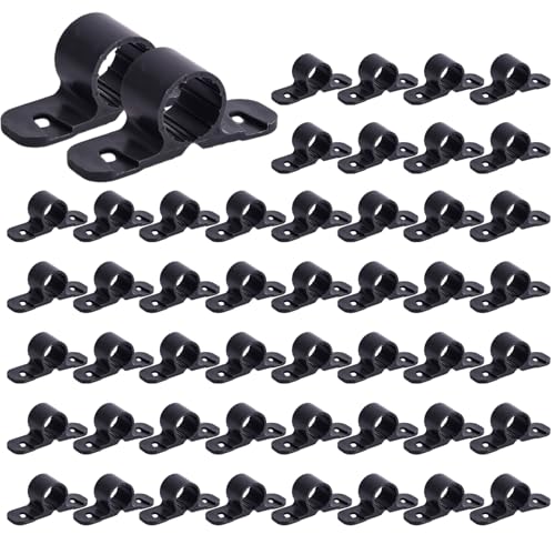 Rohrklemme, 50pcs PEX -Klemmen, Plastikrohrklemmen 1/2 Zoll, einfach zu installierende Suspensionshalterung mit Schrauben für PEX, Kupfer, CPVC Rohrklemme, 50pcs PEX -Klemmen, Plastikrohrklemmen 1/2 Zoll, einfach zu installierende Suspensionshalterung mit Schrauben für PEX, Kupfer, CPVC von Peosaard