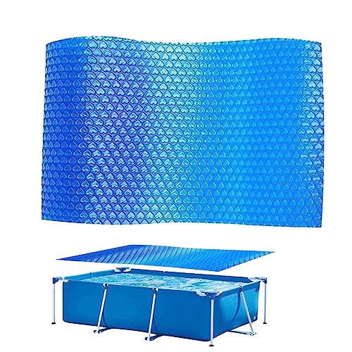 Swimmingpool Solarabdeckung faltbar staubdichtes Anti -UV -Pool -Wärme -Konservierungsfilm 300x200 cm, UV -Schutzpoolabdeckung von Peosaard
