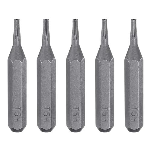 T5 -Schraubendreher, T5 Torx Schraubendreherbits, 5pcs 28 mm Länge Hex Shank Torx Bit eingestellt, Schraubenfahrer -Kit -Werkzeuge T5 -Schraubendreher, T5 Torx Schraubendreherbits, 5pcs 28 mm Länge Hex Shank Torx Bit eingestellt, Schraubenfahrer -Kit -Werkzeuge von Peosaard