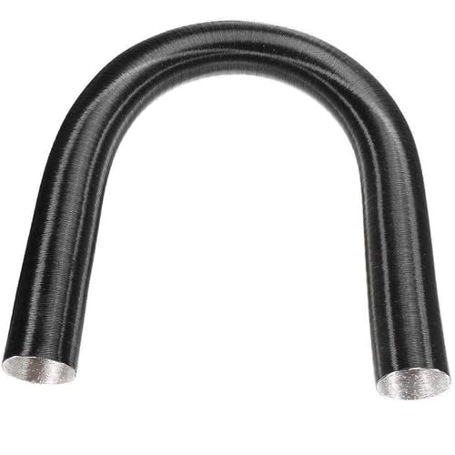 Trockengang.Praktische Anti-Schock Retraktable Aluminiumfolie Dieselheizung für Autos Luftheizung, Schlauch von Peosaard