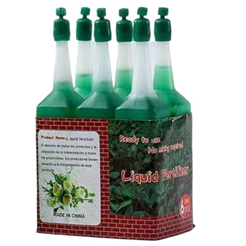 Zauberhydroponische Flüssigkeitsdünger, 6pcs hydroponische Nährstoffe, 38 ml Nährlösung Hauspflanzen für Topfhauspflanzen, Blumen, Gemüse Zauberhydroponische Flüssigkeitsdünger, 6pcs hydroponische Nährstoffe, 38 ml Nährlösung Hauspflanzen für Topfhauspflanzen, Blumen, Gemüse von Peosaard