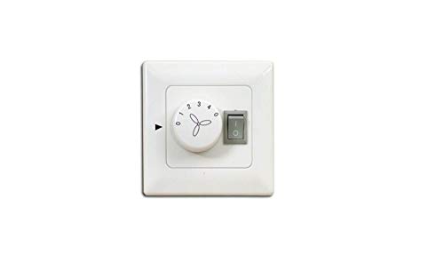 Deckenventilator Wandschalter mit Licht Unterputz – passend für alle Hersteller, Weiß Deckenventilator Wandschalter mit Licht Unterputz – passend für alle Hersteller, Weiß von Pepeo