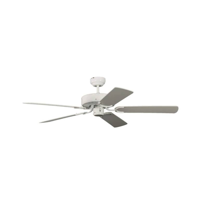 Pepeo Deckenventilator Potkuri Weiß 132 cm mit Zugkette von Pepeo
