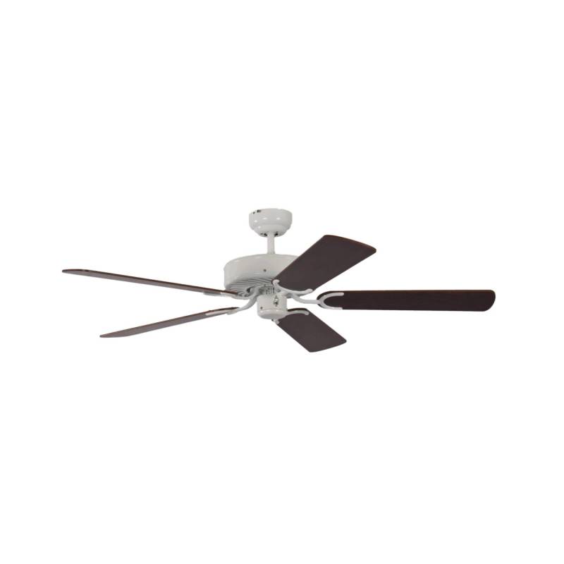 Pepeo Deckenventilator Potkuri Weiß - Mahagoni 132 cm mit Zugkette Pepeo Deckenventilator Potkuri Weiß - Mahagoni 132 cm mit Zugkette von Pepeo