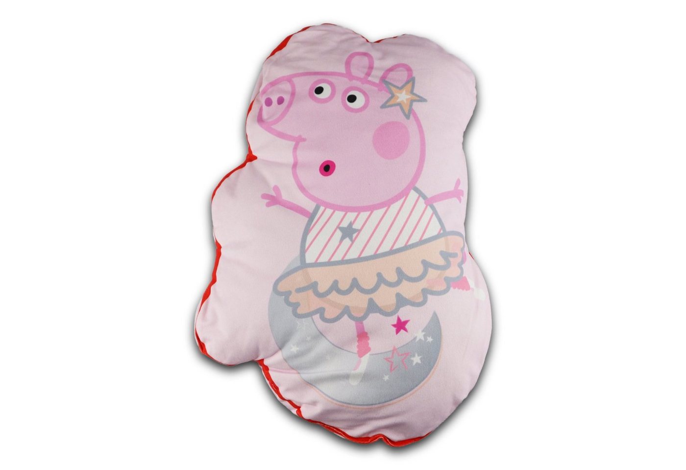 Peppa Pig Dekokissen Peppa Wutz Kinder Kissen 45x30 cm von Peppa Pig