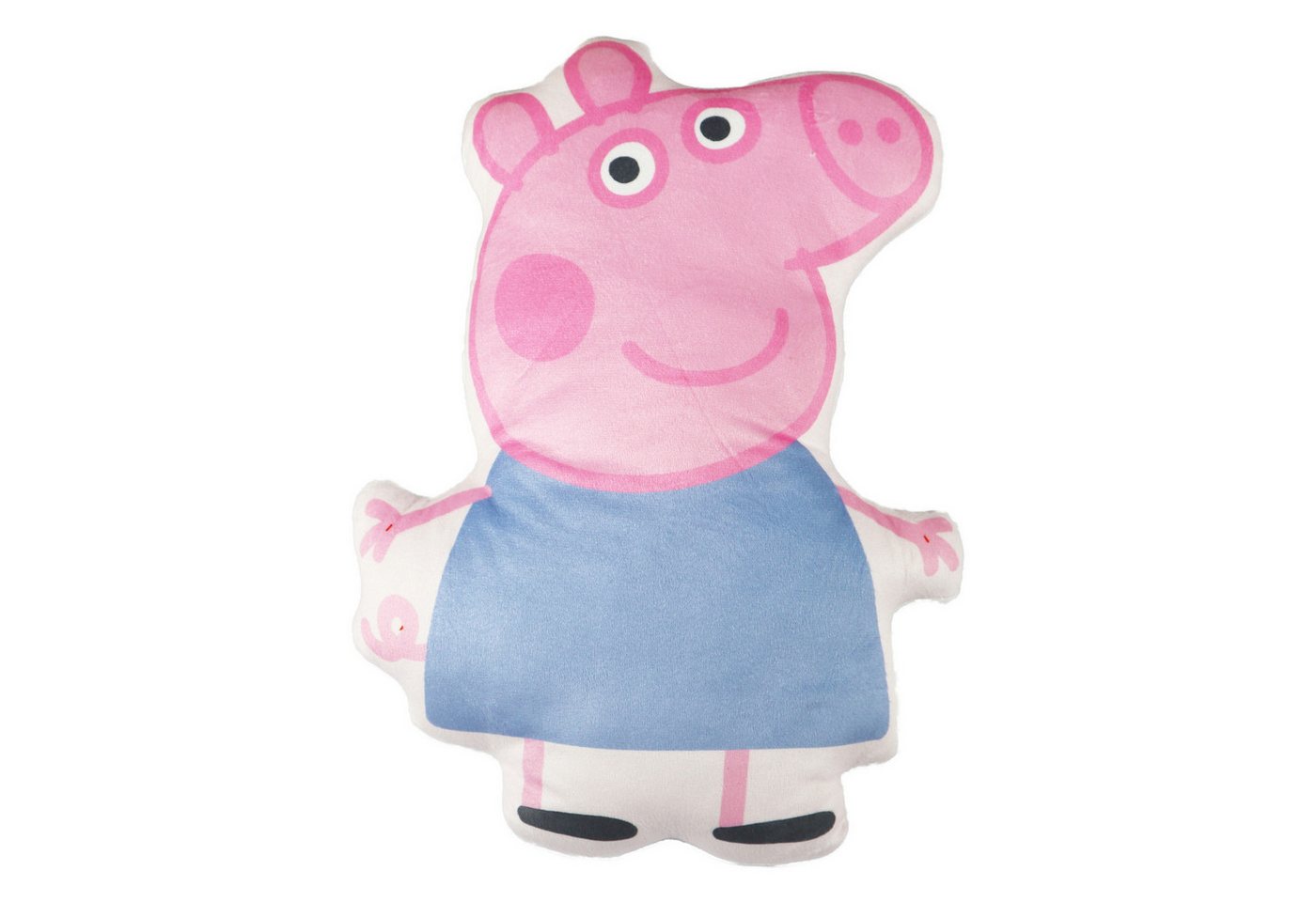 Peppa Pig Dekokissen Peppa Wutz Pig mini Velours Kissen Dekokissen 3D Cushion, 30x20x5 cm von Peppa Pig