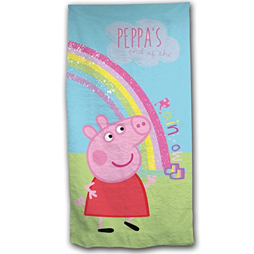 Peppa Pig Girls Towel Rainbow von Peppa Pig