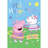 Peppa Pig Kuscheldecke – Fleece 100x150 cm, weich & warm von Peppa Pig
