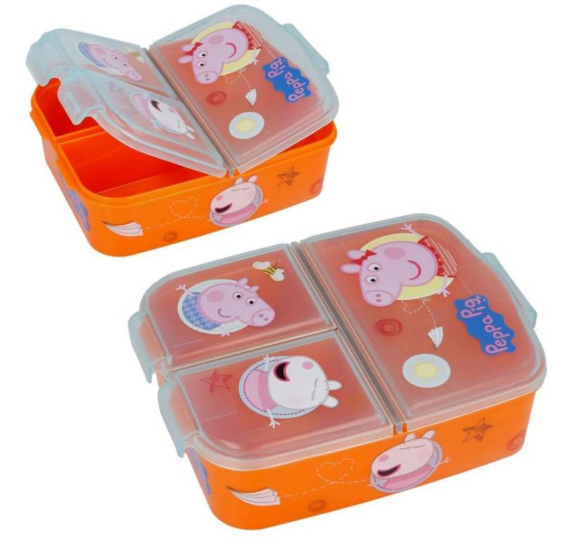 Peppa Pig Lunchbox Brotdose Peppa Pig 3 Fächer Peppa Wutz Lunch to Go Vesper Dose Peppa Pig Lunchbox Brotdose Peppa Pig 3 Fächer Peppa Wutz Lunch to Go Vesper Dose von Peppa Pig