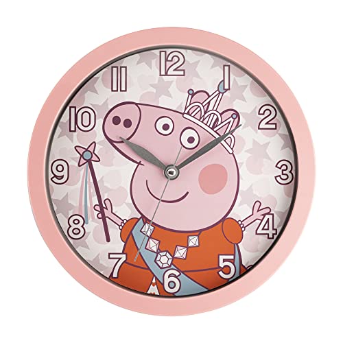 Peppa Pig Rosa Wanduhr PPG3014 von Peppa Pig