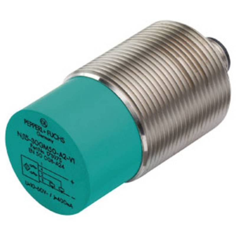 Pepperl+Fuchs Induktiver Sensor NPN NBN25-30GM50-E0-V1-M Industriesensor Messing von Pepperl+Fuchs