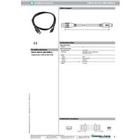 Pepperl+Fuchs USB-Kabel USB-A Stecker, USB-Mini-B Stecker 1.40m 253059 von Pepperl+Fuchs