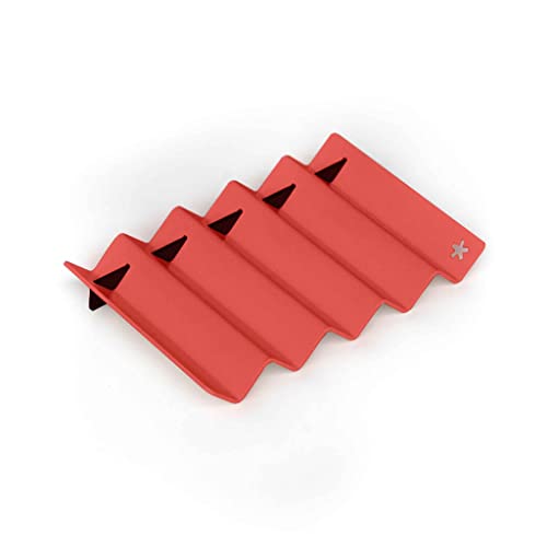 Zigzag | kleine SEIFEN-ABLAGE | Roman Luyken | Peppermint Products (Coral Rot) von Peppermint Products