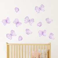 Lavendel Schmetterling Kinderzimmer Wandaufkleber Vinyl Peel Stick Abnehmbar Flieder Mädchen Schlafzimmer Dekor Aquarell Kunst Lavendel Schmetterling Kinderzimmer Wandaufkleber Vinyl Peel Stick Abnehmbar Flieder Mädchen Schlafzimmer Dekor Aquarell Kunst von PeppyLu