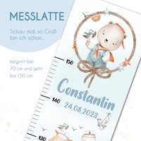 Messlatte Personalisiert Für Kinder - Seefreunde von Peppylinchen