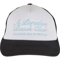 PEQUS Trucker Cap "PEQUS PEQUS A Paradise Beach Club Curved Logo Trucker Cap" von Pequs