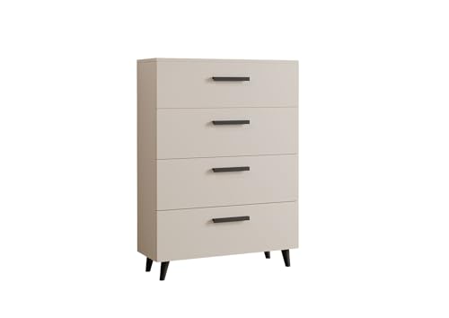 Per la vita Kommode im skandinavischen Design – Sideboard in Artisan Kschmir mit Holzfüßen – Schmale Wohnzimmerkommode mit Stauraum – Modernes Möbel für Flur, Schlafzimmer oder Wohnzimme Per la vita Kommode im skandinavischen Design – Sideboard in Artisan Kschmir mit Holzfüßen – Schmale Wohnzimmerkommode mit Stauraum – Modernes Möbel für Flur, Schlafzimmer oder Wohnzimme von Per la vita