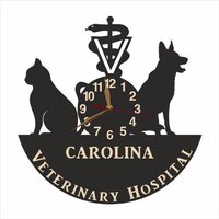 Wanduhr Für Tierärzte, Tiergesundheitszentrum, Tiergesundheitszentrum Katzen Und Hunde, Benutzerdefinierte Uhr Nicht Tickend Large 30 Oder 45 cm #114 Wanduhr Für Tierärzte, Tiergesundheitszentrum, Tiergesundheitszentrum Katzen Und Hunde, Benutzerdefinierte Uhr Nicht Tickend Large 30 Oder 45 cm #114 von PerAsperaAd