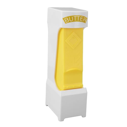 PerGar Butterschneider-Schneider, Butterschneider One Click Stick mit Edelstahlklinge, Stick-Butterschneider, Drückender Butterschneider Click für die Herstellung von Brot, Kuchen, Keksen von PerGar