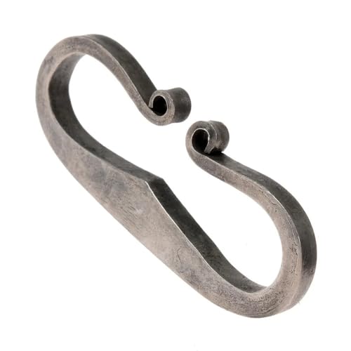 Pera Peris Wikingerzeitlicher Feuerstahl Feuerschläger Funkenschläger Funkeneisen, handgeschmiedet Mittelalter/Feuerschläger der Wikinger-Zeit Lager Feuerstelle Outdoor - Survival von Pera Peris
