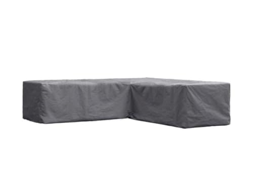Perel Garden OCLSL300 Schutzhülle für L-Förmiges Lounge-Set - 300 cm, Schwarz, 300 x 300 x 70 cm von Perel