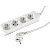 4-FACH-STECKDOSENLEISTE - kabel: 1.5 m - stecker-typ e (französisches system) von Perel
