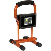 Led Akku Baustrahler tragbar, Fluter Arbeitsscheinwerfer 10 Watt neutralweiß von Perel