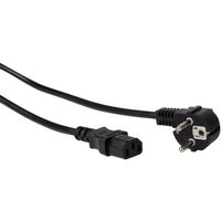 NETZKABEL - SCHWARZ - CEE 7/7 90° + C13 - L=1.5 m - 3G1.0 mm² NETZKABEL - SCHWARZ - CEE 7/7 90° + C13 - L=1.5 m - 3G1.0 mm² von Perel