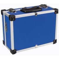 Werkzeugkoffer - aluminium - 320 x 230 x 150 mm - 11,4 l- blau von Perel