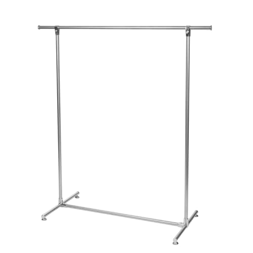 Perel Kleiderständer, 1 Stange, 125 x 50 x 130 cm, max. Last 75 kg, Metall von Perel