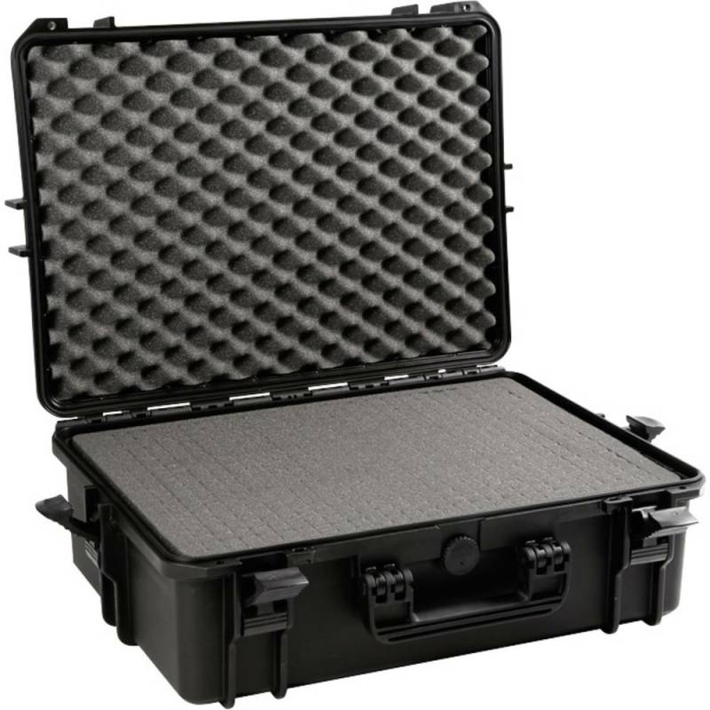 Perel Outdoor Koffer 594 X 270 X 473 Mm Schwarz Hc540 Sh245 Wasserdicht Einlage B-Ware von Perel
