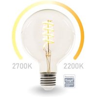 E27 LED WIFI, 6,5 Watt 555 Lumen, 2200-2700 Kelvin, Ø12,5cm, per App steuerbar E27 LED WIFI, 6,5 Watt 555 Lumen, 2200-2700 Kelvin, Ø12,5cm, per App steuerbar von Velleman