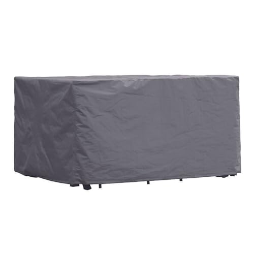 Perel Schutzhülle für Gartenmöbel, Abdeckplane, Abdeckhülle Garten, Möbel Abdeckung, Schutz Gartenmöbel, Winterabdeckung, grau, rechteckig, 285 cm x 180 cm x 95 cm Perel Schutzhülle für Gartenmöbel, Abdeckplane, Abdeckhülle Garten, Möbel Abdeckung, Schutz Gartenmöbel, Winterabdeckung, grau, rechteckig, 285 cm x 180 cm x 95 cm von Perel