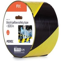 Schwarz/gelbes Sicherheitsband - 500 m - Rolle von Perel
