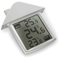 Perel - transparentes fenster-thermometer mit anzeige der mindest- und höchsttemperatur von Perel