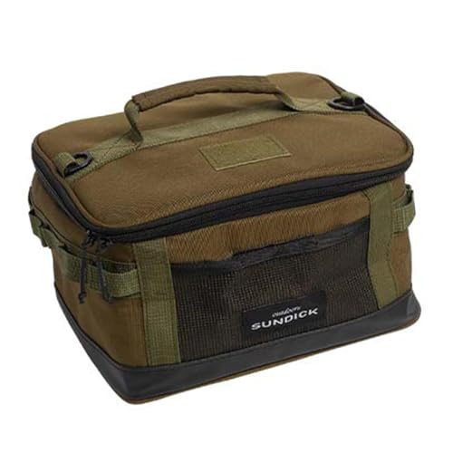 Perfeclan Camping-Aufbewahrungstasche, Handtasche, kompakte Oxford-Utility-Tragetasche, robuste Camping-Werkzeugtasche, Werkzeug-Organizer für Wandern, GrÜn von Perfeclan