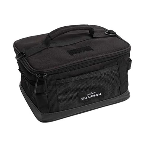 Perfeclan Camping-Aufbewahrungstasche, Handtasche, kompakte Oxford-Utility-Tragetasche, robuste Camping-Werkzeugtasche, Werkzeug-Organizer für Wandern, Schwarz von Perfeclan