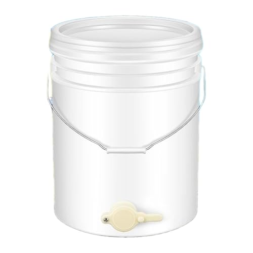 Perfeclan Honigeimer mit 20 l Fassungsvermögen, Imkerwerkzeugbehälter, Mehrzweck-Imkerbedarfsspender, Honigabfülleimer Perfeclan Honigeimer mit 20 l Fassungsvermögen, Imkerwerkzeugbehälter, Mehrzweck-Imkerbedarfsspender, Honigabfülleimer von Perfeclan