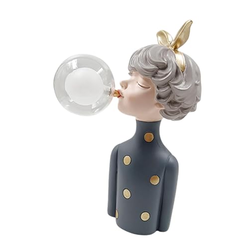 Perfeclan Nachtlicht, Bubble Cartoon Girl, Schlafzimmerdekoration, nordische gemütliche Atmosphäre, Wohnzimmer-Nachttischlampe, kreative Lampe für Kinder und, Stil c Perfeclan Nachtlicht, Bubble Cartoon Girl, Schlafzimmerdekoration, nordische gemütliche Atmosphäre, Wohnzimmer-Nachttischlampe, kreative Lampe für Kinder und, Stil c von Perfeclan