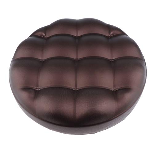 Perfeclan Runde Sitzkissen Lederkissen Sitzpolster Sessel Stuhle Bar Hocker, Braun Perfeclan Runde Sitzkissen Lederkissen Sitzpolster Sessel Stuhle Bar Hocker, Braun von Perfeclan