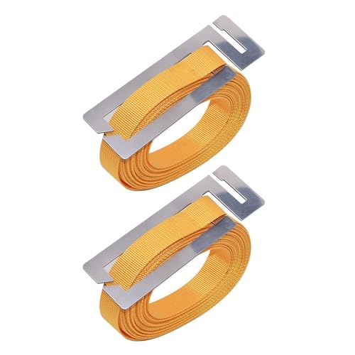 Perfeclan 2 Stück Bienenstock-Bündelungsgürtel, Bienenstock-Bindegurt, festes Anziehen, tragbare Zurrgurte, einfach zu verwendendes Imkerwerkzeug von Perfeclan