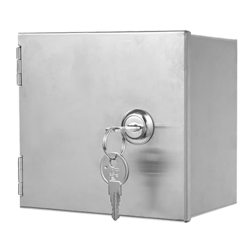 perfeclan Elektrischer Verteilerkasten für den Außenbereich, Typ 86, staubdicht, wasserdicht, Schutz, vielseitig, Edelstahl von Perfeclan