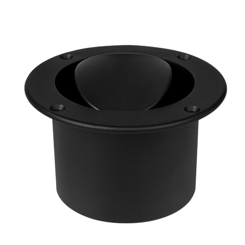 perfeclan Fischerboot Livewell Vent Boot Fisch Tank Verschnaufpause Robuste Wartung Einfache Installation Ersetzt Livewell Belüftung System, Schwarz von Perfeclan