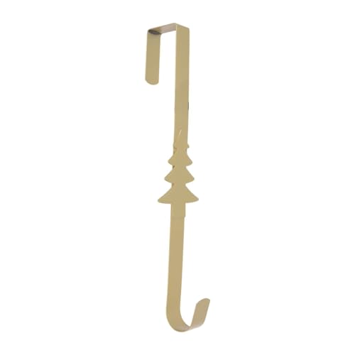 perfeclan Kranzaufhänger für die Haustür, über der Tür, Kranzaufhänger, kreative Weihnachtsdekoration für Hochzeit, Urlaub, Zuhause, Büro, Gold perfeclan Kranzaufhänger für die Haustür, über der Tür, Kranzaufhänger, kreative Weihnachtsdekoration für Hochzeit, Urlaub, Zuhause, Büro, Gold von Perfeclan