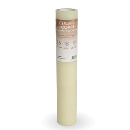 Perfect Cover Teppichschutz – Selbstklebende Teppichschutzfolie & Malerfolie für Renovierung – Flüssigkeitsdichtes Abdeckvlies mit Antirutschbeschichtung & Rückseitenrolle (0,60 x 60m) Perfect Cover Teppichschutz – Selbstklebende Teppichschutzfolie & Malerfolie für Renovierung – Flüssigkeitsdichtes Abdeckvlies mit Antirutschbeschichtung & Rückseitenrolle (0,60 x 60m) von Perfect Cover