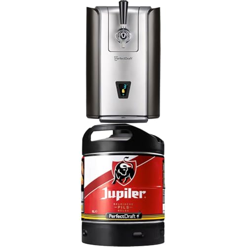 Bundle aus PerfectDraft Pro Zapfanlage + PerfectDraft Fass (Jupiler) - Zapfanlage für Zuhause. Inklusive 5 Euro Pfand. von PerfectDraft